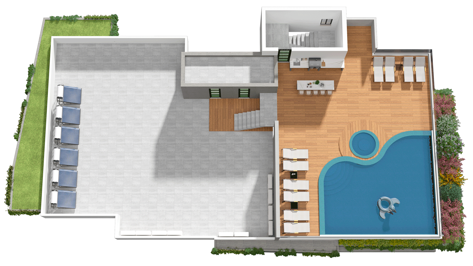 Roof Terrace Plan