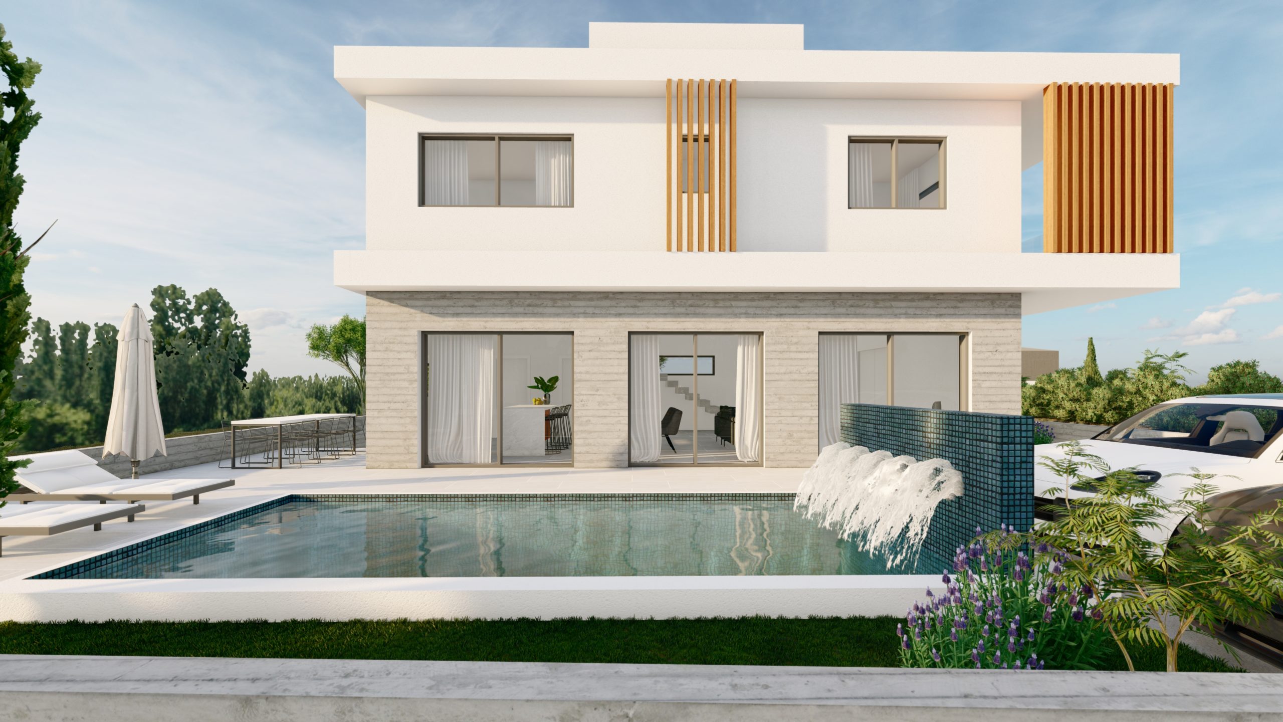 Elegant Villa – 3 Beds Luxury Beach Distance Detached Villa